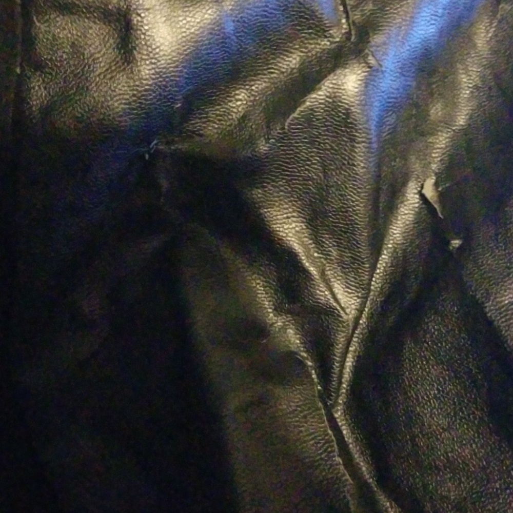 MG Black Label Wool Jacket Faux Leather Size XL - Picture 8 of 8